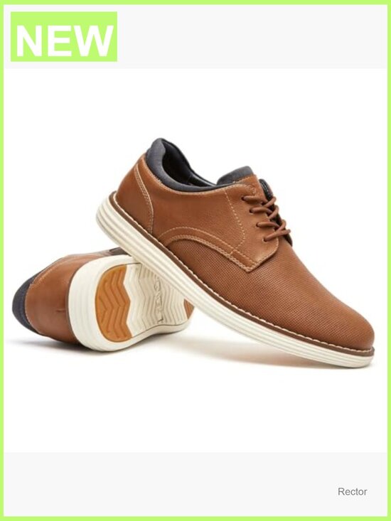 Lightweight Dress Oxfords with Cushioned Insole, Lace-Up Business Casual main image 4